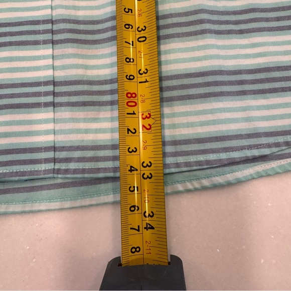 Vineyard Vines Classic Tucker Shirt Men's Sz XXL Green/ Blue Button Down NEW - Picture 6 of 8